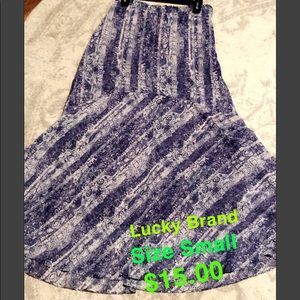 Lucky Brand maxi skirt
